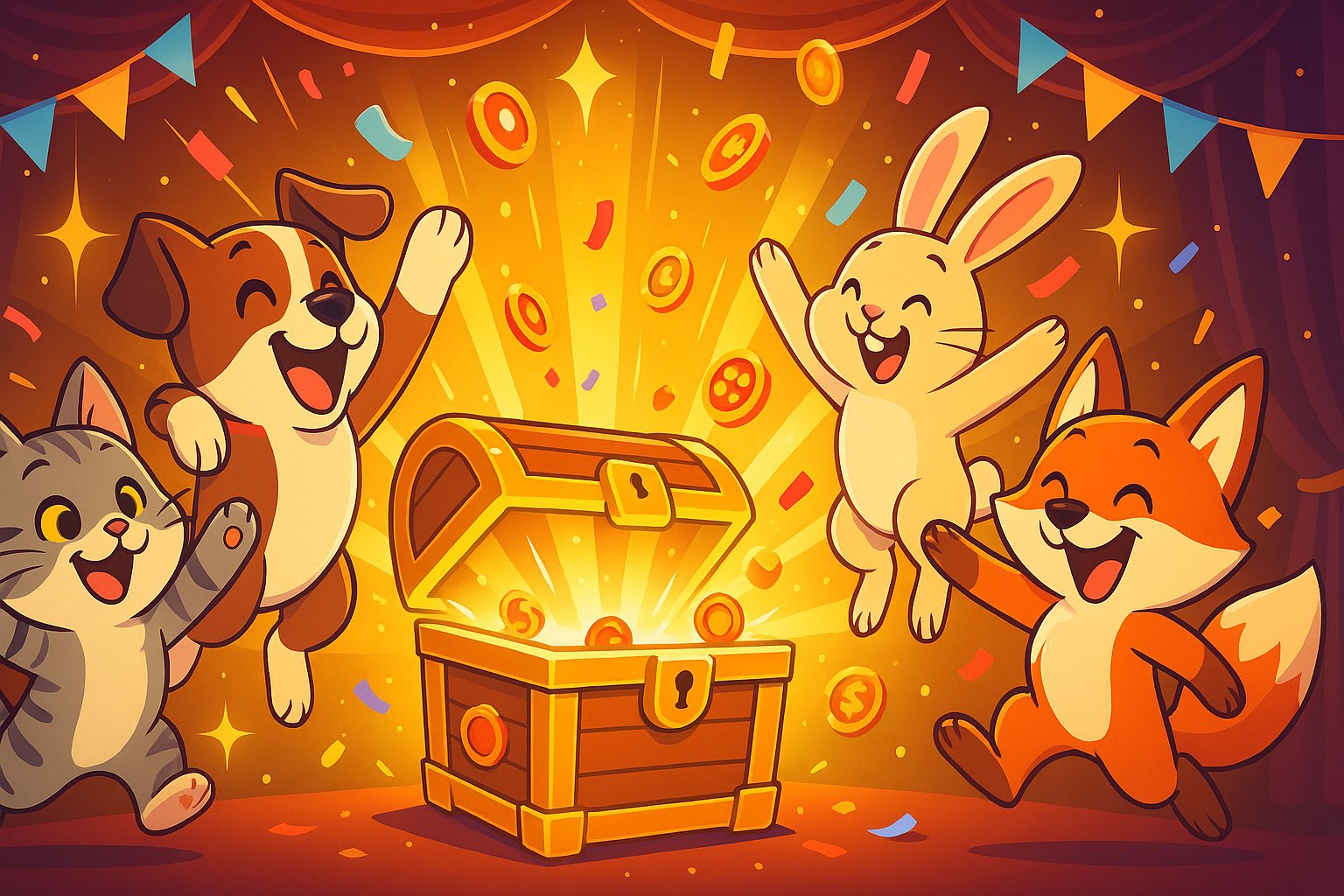 Ringkasan hasil dengan detail pembayaran otomatis Ringkasan hasil dan pembayaran Dice Game